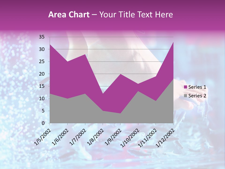 Pedicure Beautiful Nail PowerPoint Template
