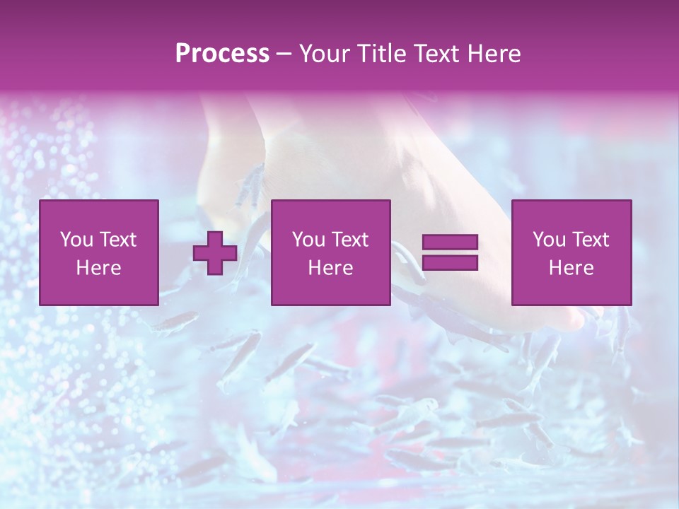 Pedicure Beautiful Nail PowerPoint Template