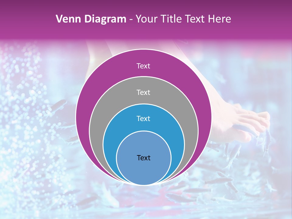 Pedicure Beautiful Nail PowerPoint Template