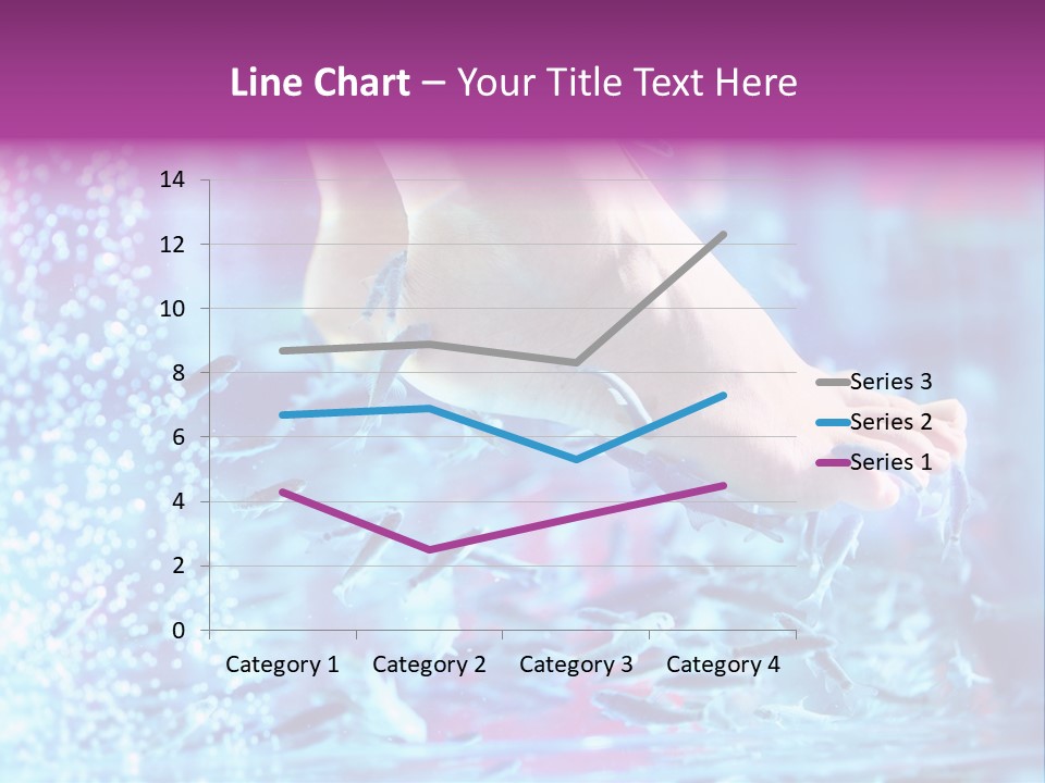 Pedicure Beautiful Nail PowerPoint Template