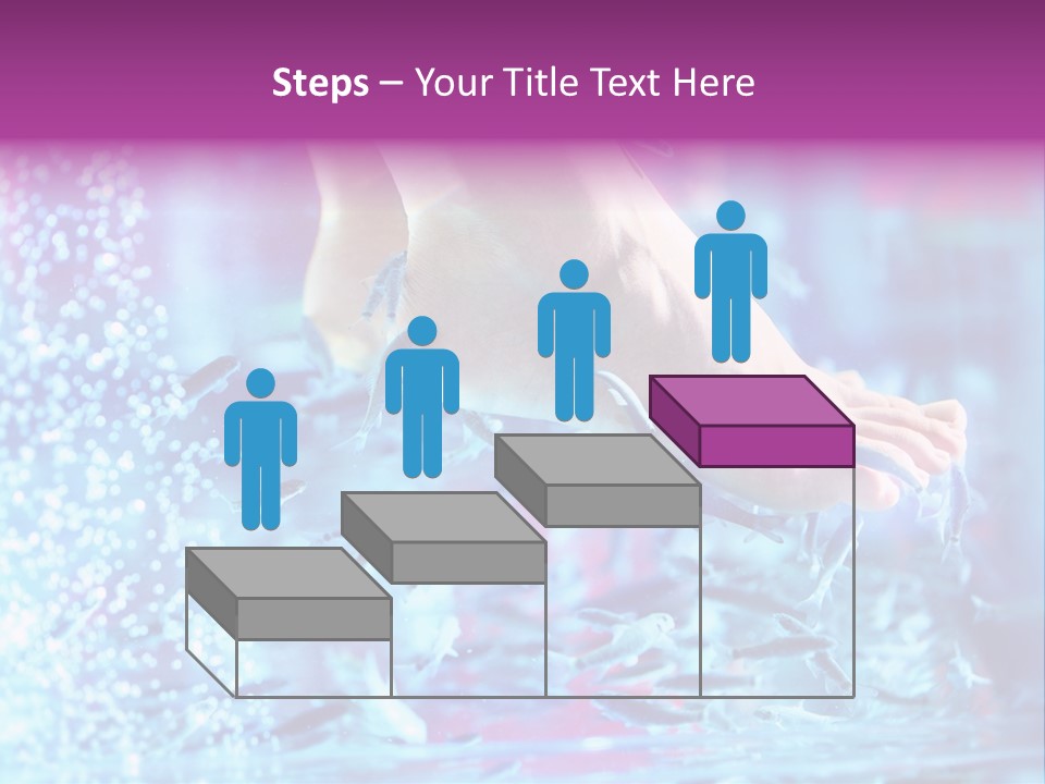 Pedicure Beautiful Nail PowerPoint Template