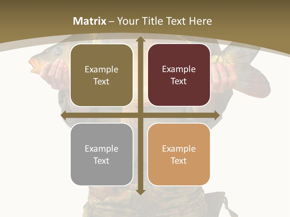 Fish Success Harvest PowerPoint Template