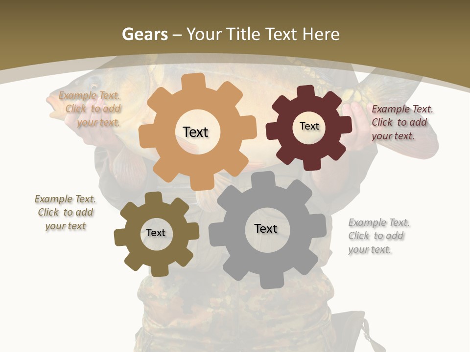 Fish Success Harvest PowerPoint Template