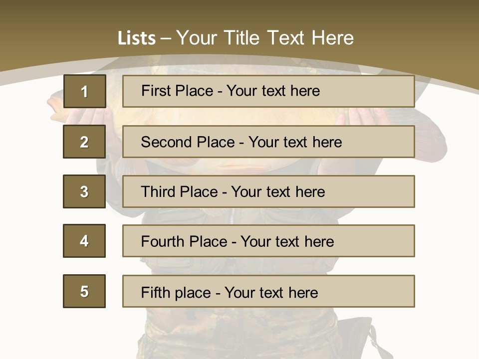 Fish Success Harvest PowerPoint Template