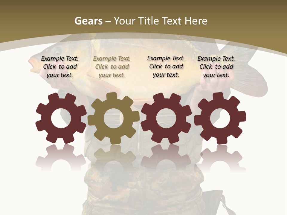 Fish Success Harvest PowerPoint Template