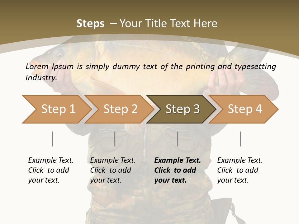 Fish Success Harvest PowerPoint Template