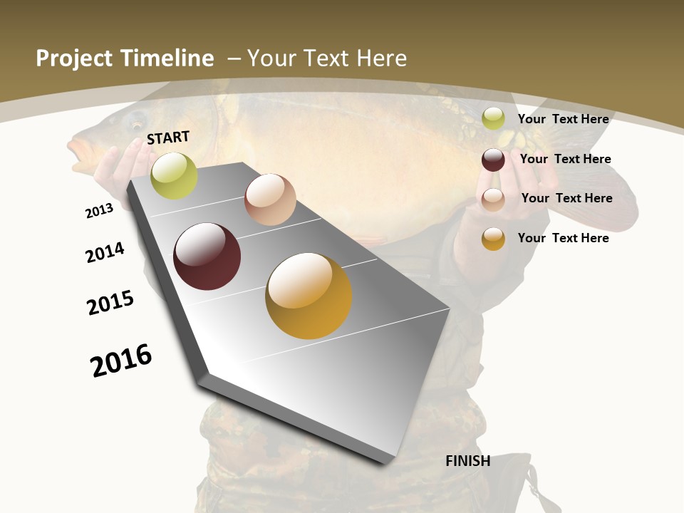 Fish Success Harvest PowerPoint Template
