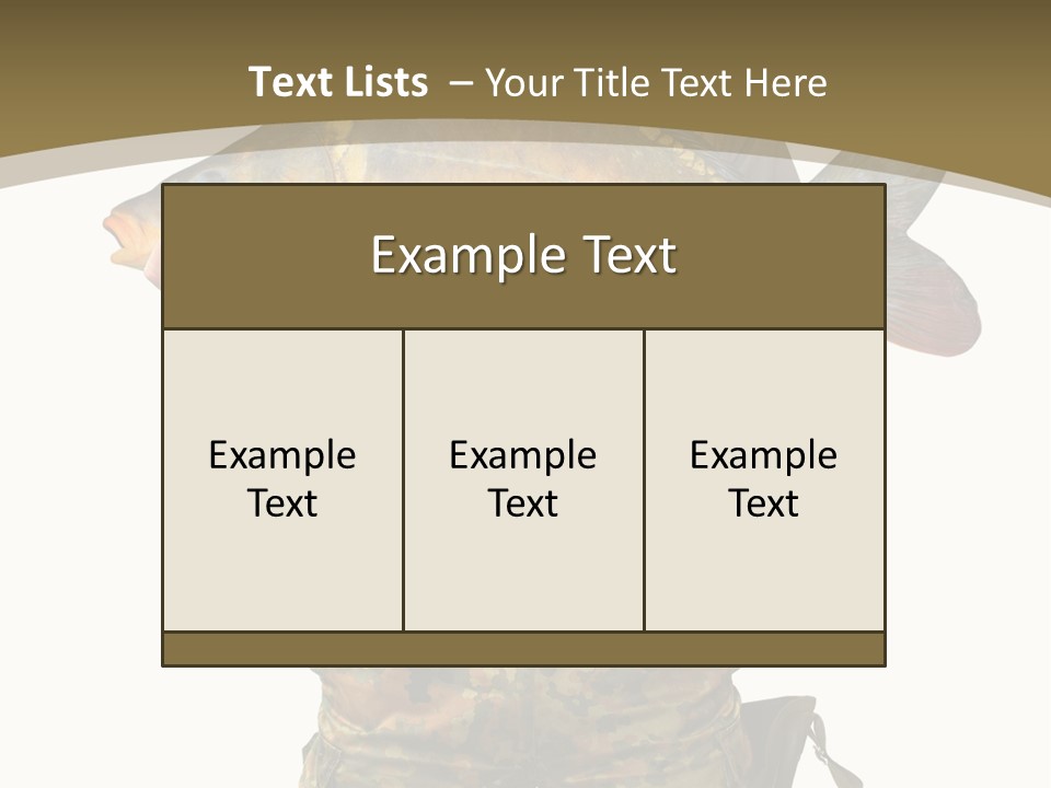 Fish Success Harvest PowerPoint Template