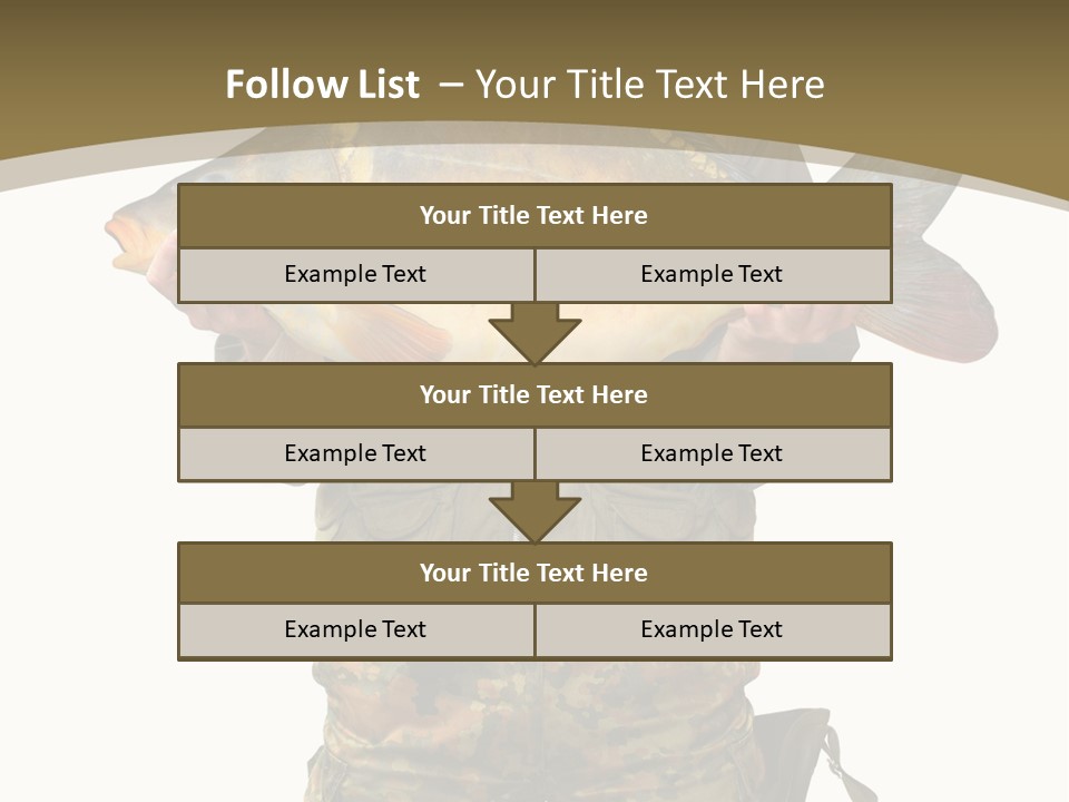 Fish Success Harvest PowerPoint Template