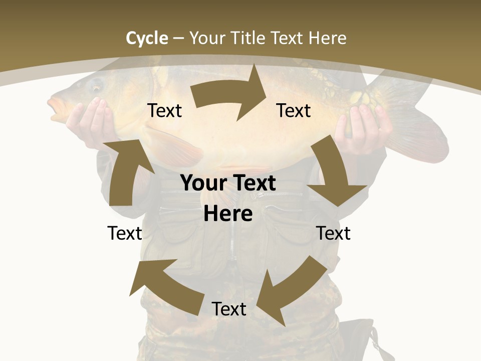 Fish Success Harvest PowerPoint Template