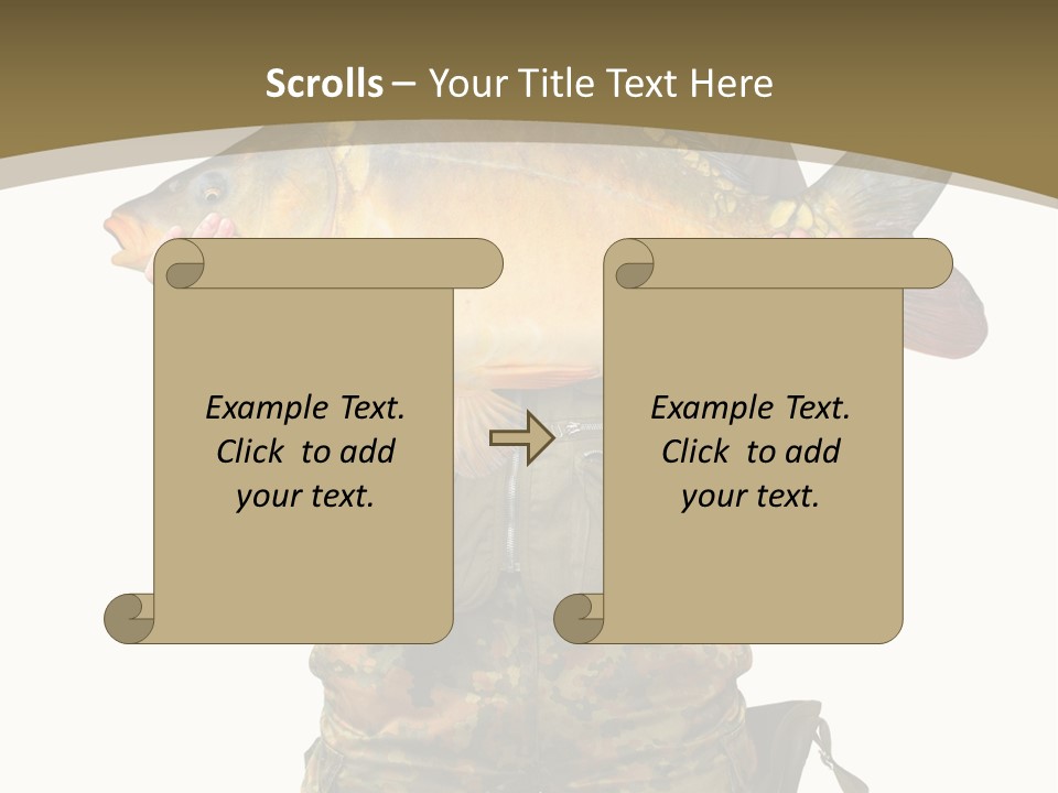 Fish Success Harvest PowerPoint Template