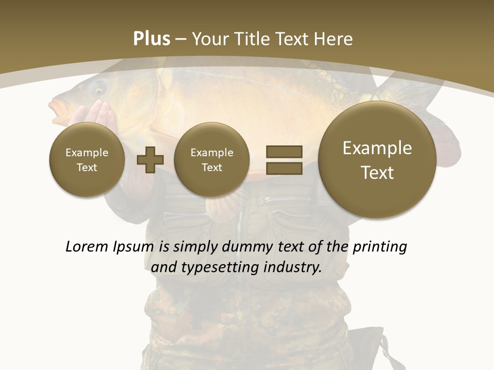 Fish Success Harvest PowerPoint Template
