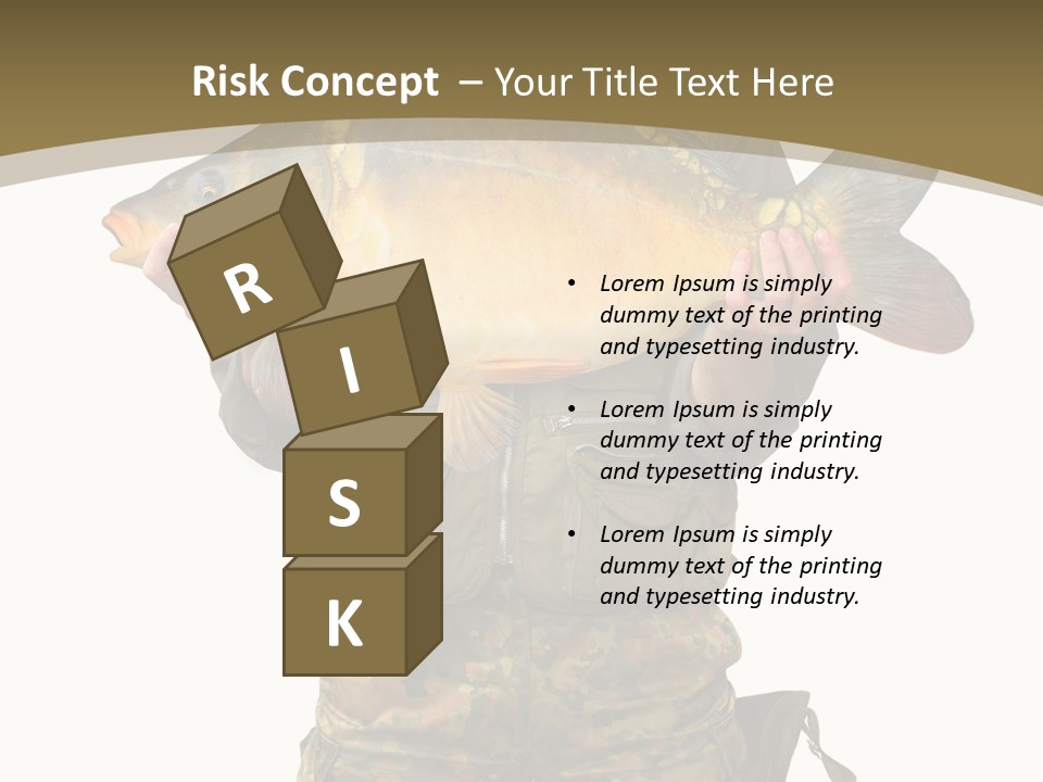 Fish Success Harvest PowerPoint Template