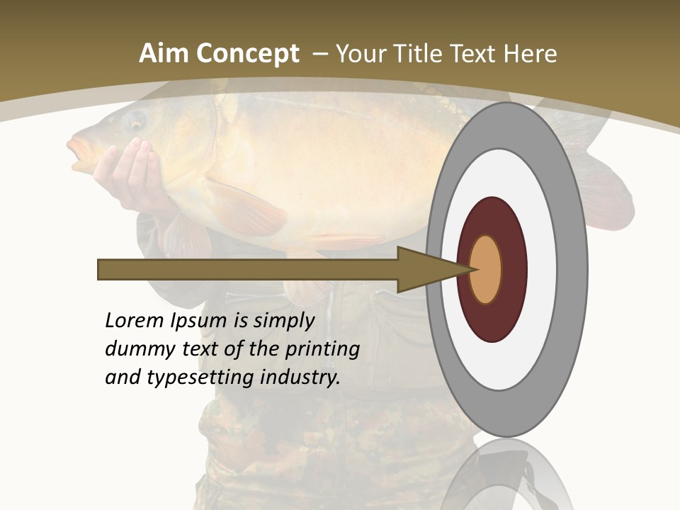 Fish Success Harvest PowerPoint Template