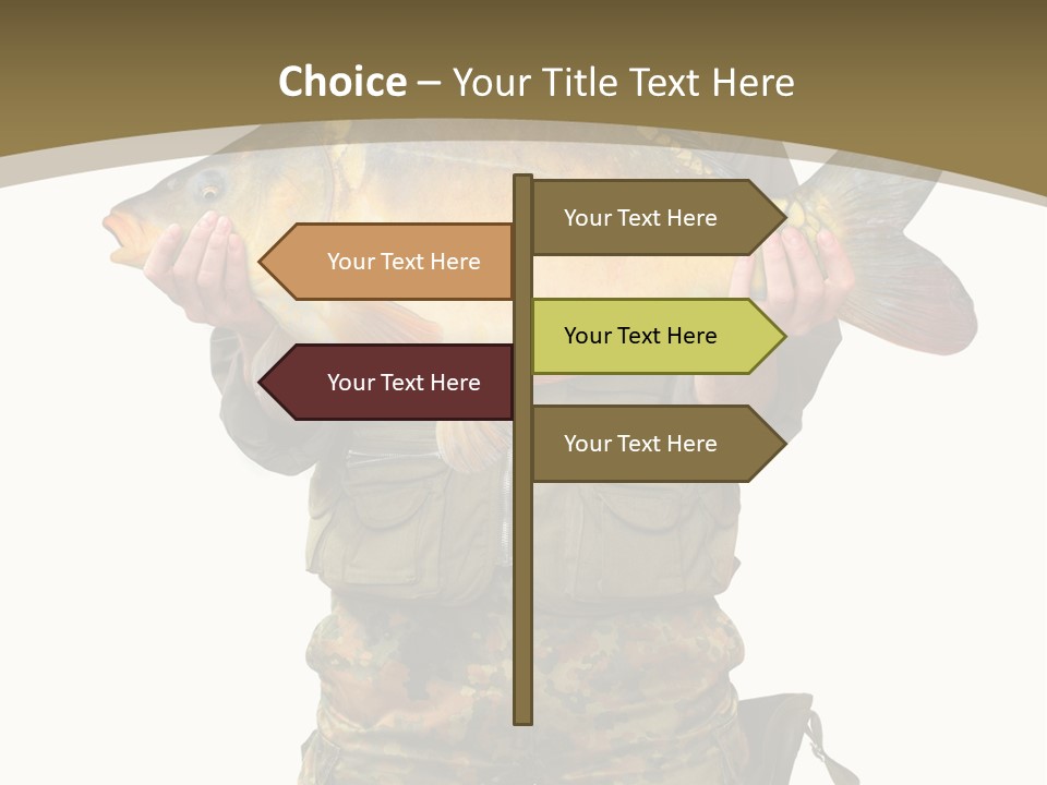 Fish Success Harvest PowerPoint Template