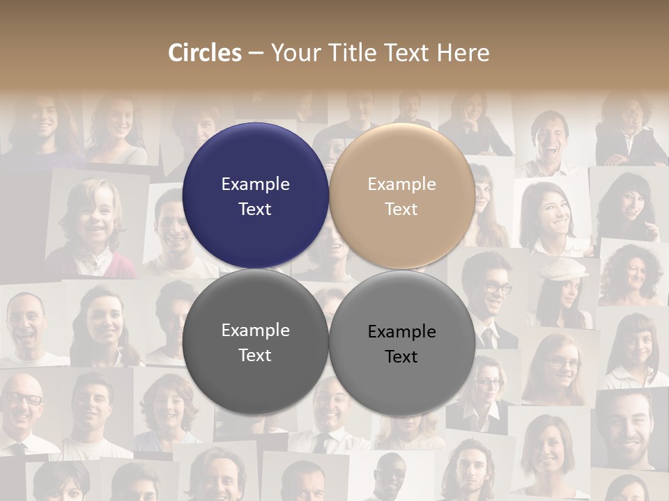 Elder Mosaic Different PowerPoint Template