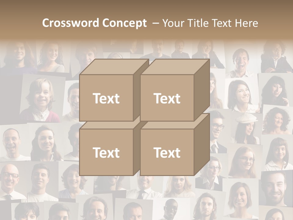 Elder Mosaic Different PowerPoint Template