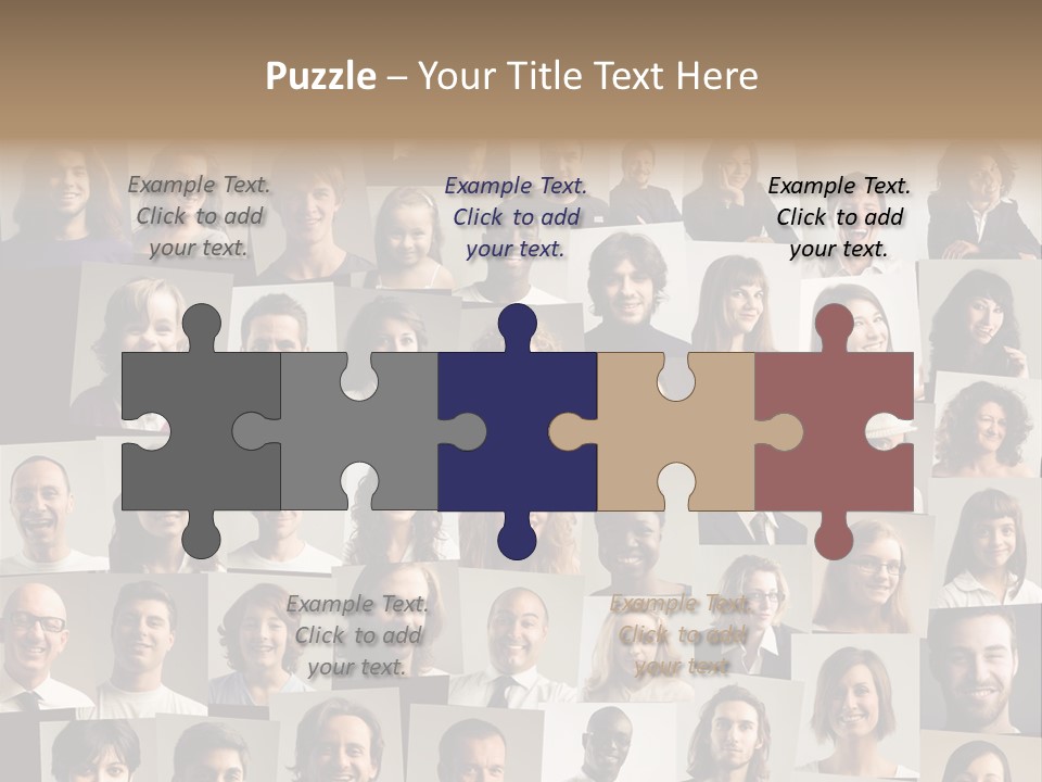 Elder Mosaic Different PowerPoint Template