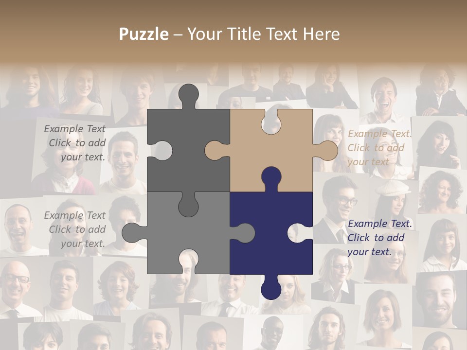 Elder Mosaic Different PowerPoint Template