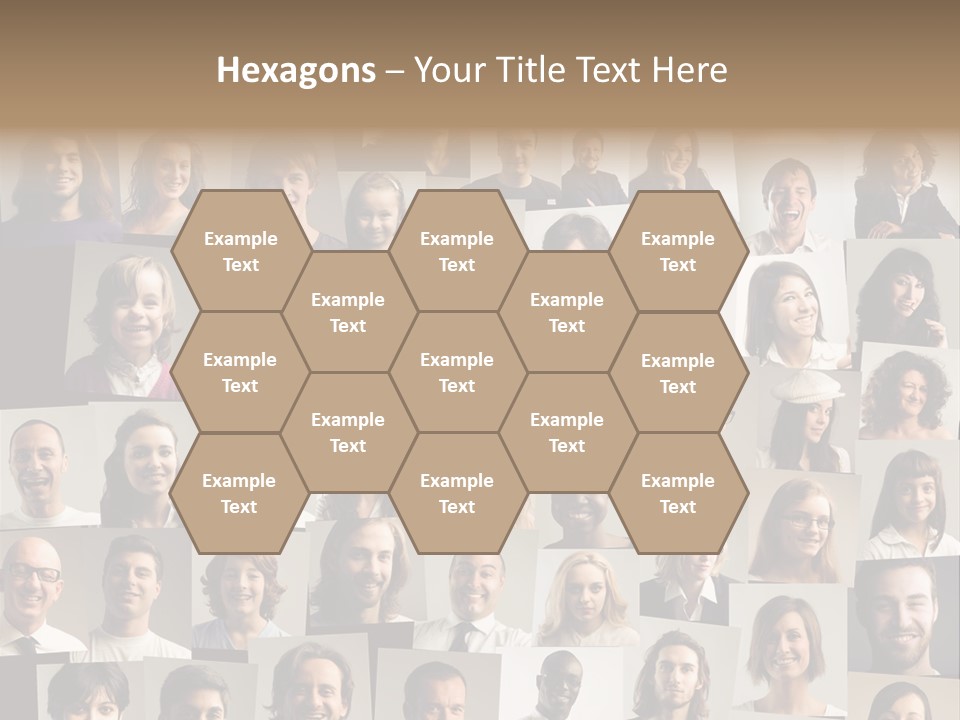 Elder Mosaic Different PowerPoint Template