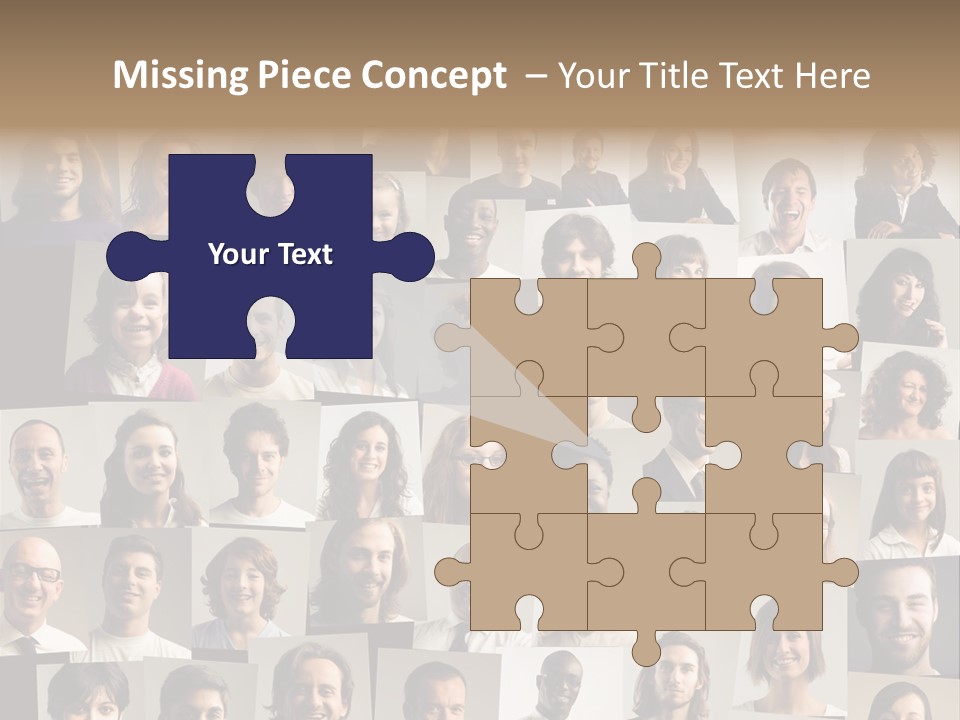 Elder Mosaic Different PowerPoint Template