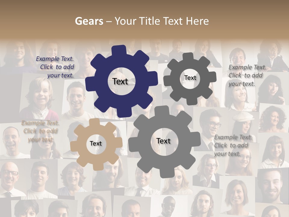 Elder Mosaic Different PowerPoint Template