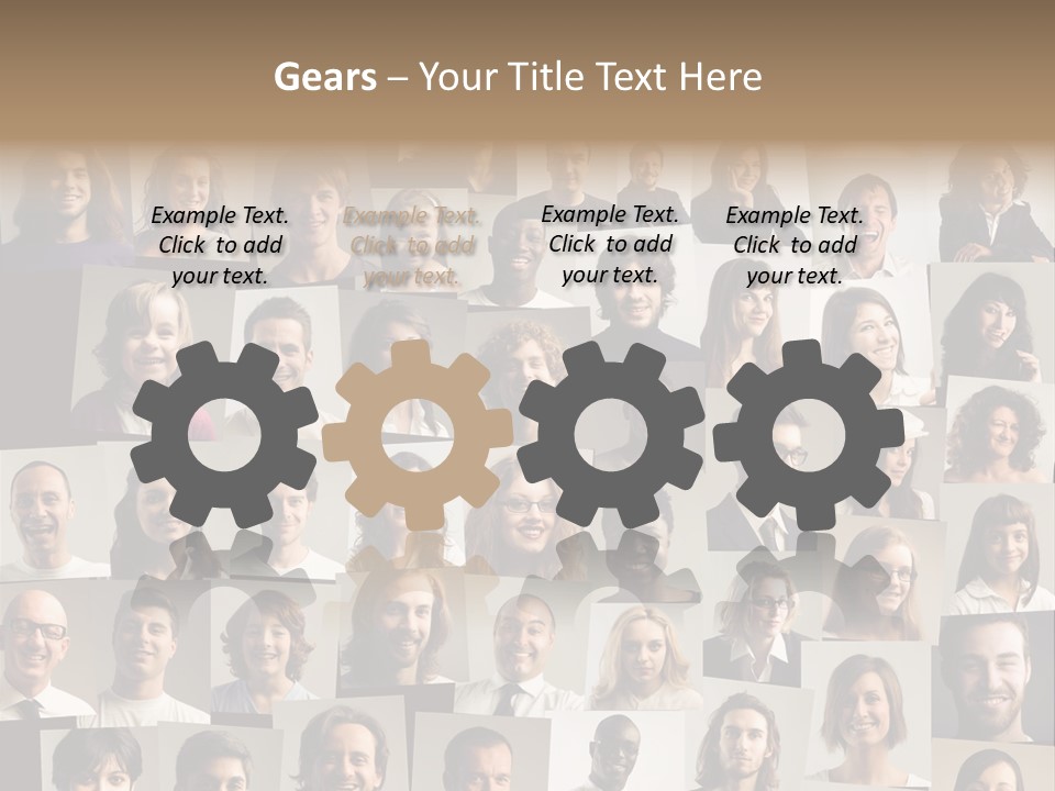 Elder Mosaic Different PowerPoint Template