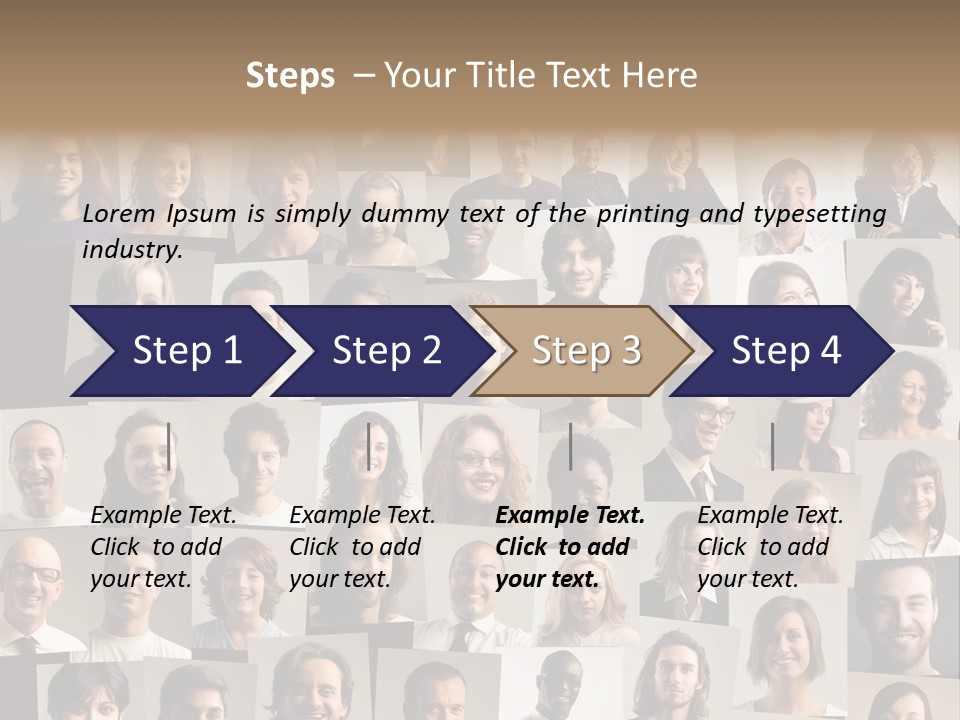 Elder Mosaic Different PowerPoint Template