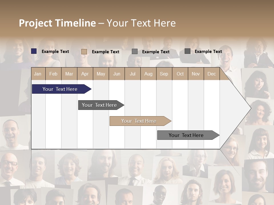 Elder Mosaic Different PowerPoint Template