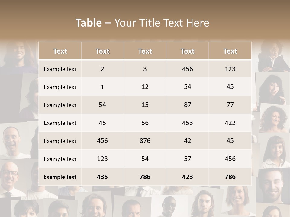 Elder Mosaic Different PowerPoint Template