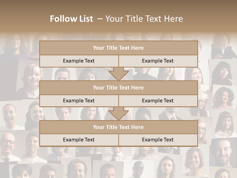 Elder Mosaic Different PowerPoint Template