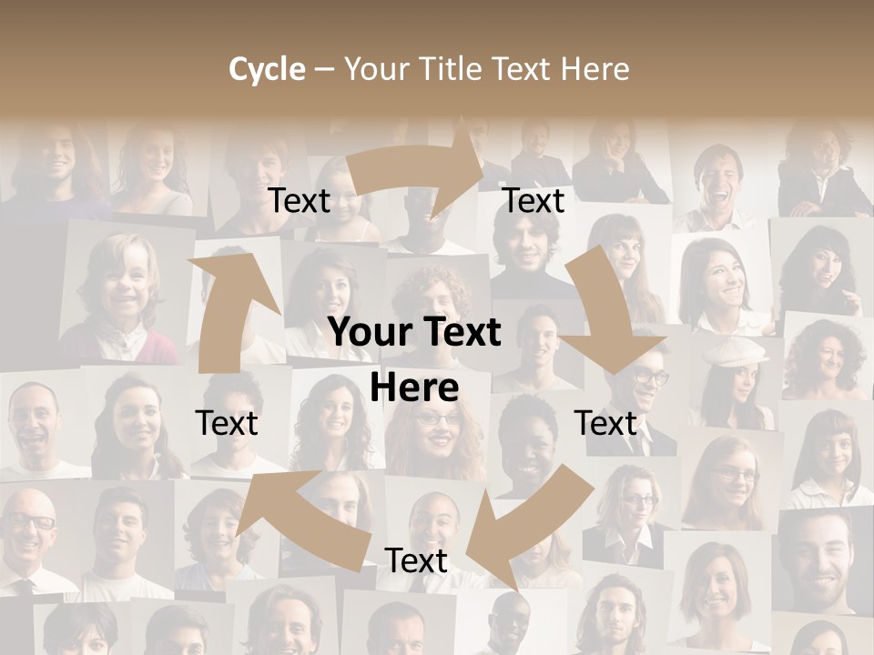 Elder Mosaic Different PowerPoint Template
