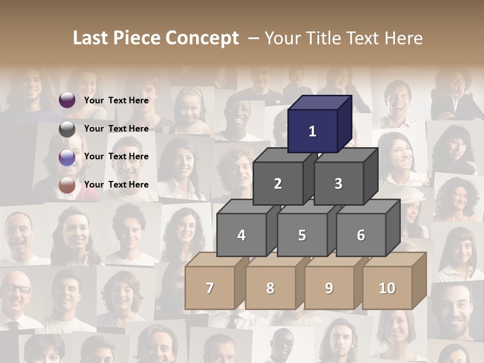 Elder Mosaic Different PowerPoint Template