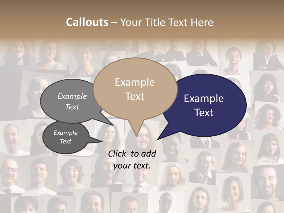 Elder Mosaic Different PowerPoint Template