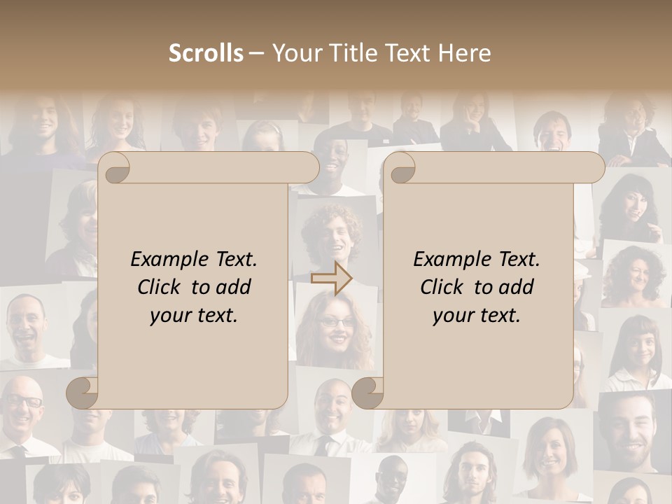 Elder Mosaic Different PowerPoint Template
