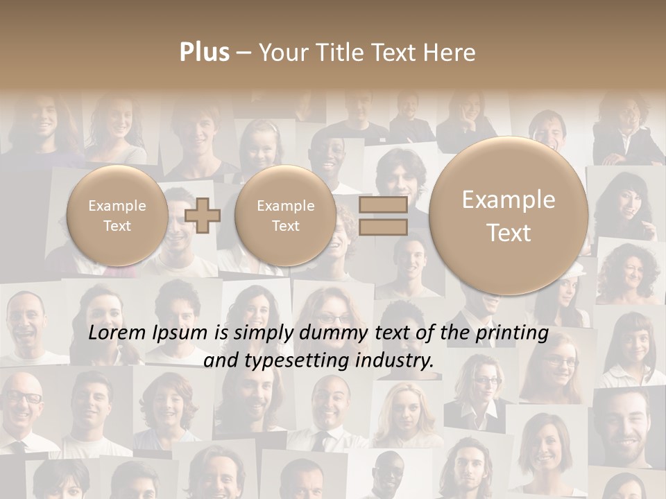 Elder Mosaic Different PowerPoint Template