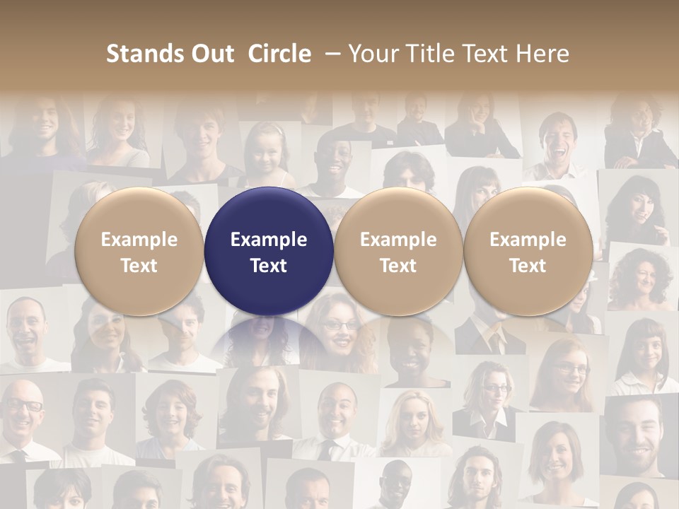 Elder Mosaic Different PowerPoint Template