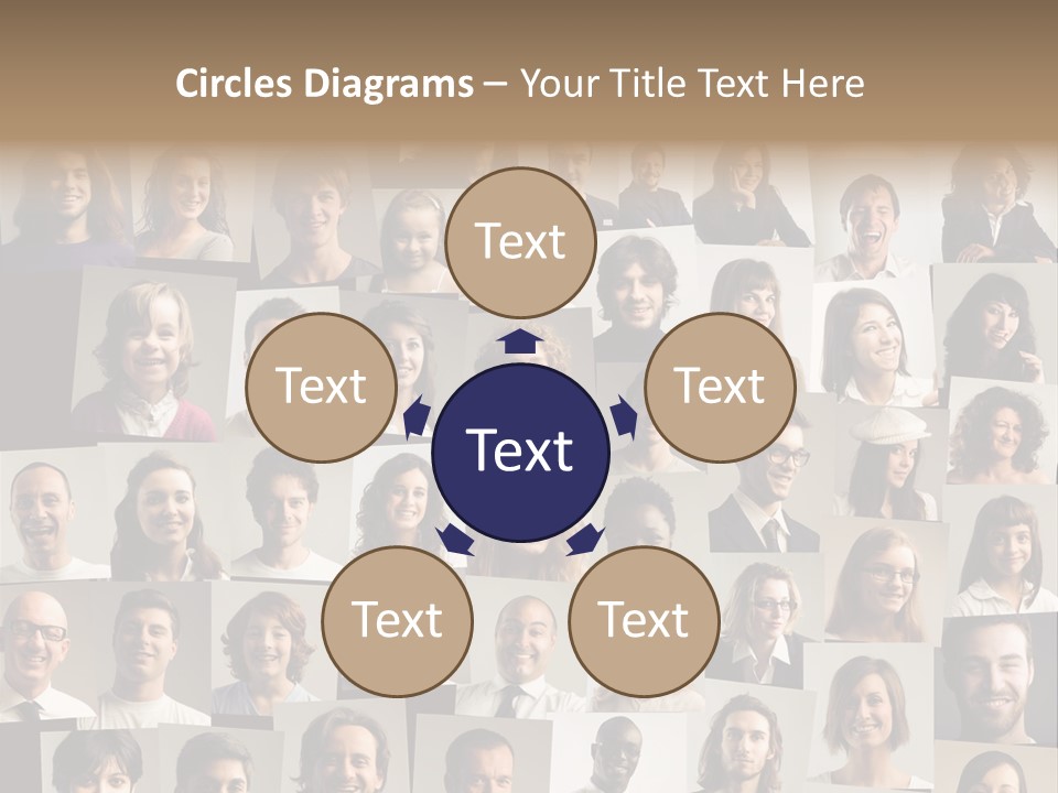 Elder Mosaic Different PowerPoint Template