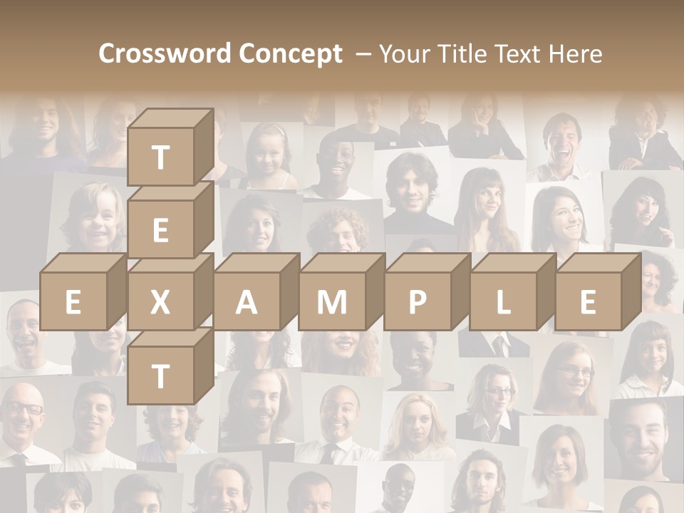 Elder Mosaic Different PowerPoint Template