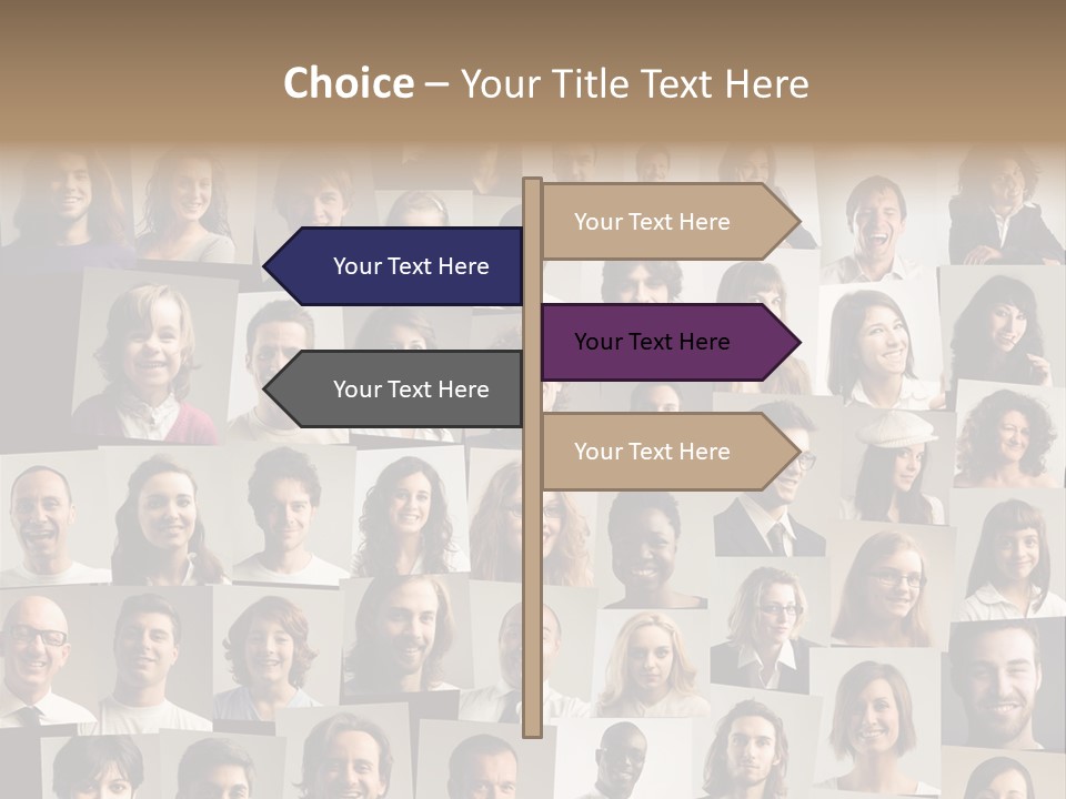 Elder Mosaic Different PowerPoint Template