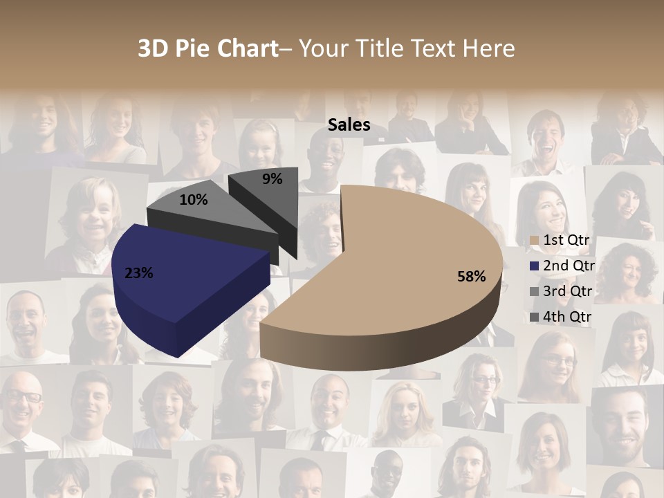 Elder Mosaic Different PowerPoint Template