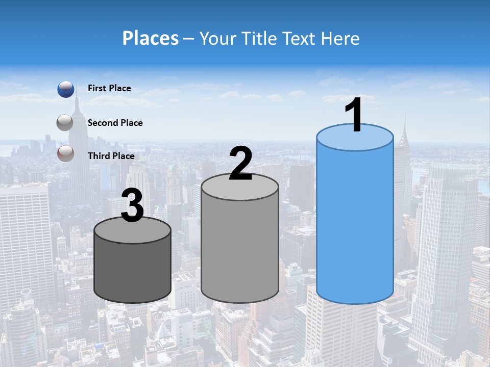 Cityscape City Morning PowerPoint Template