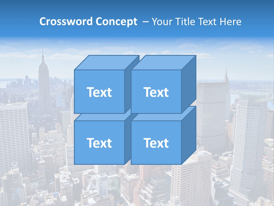 Cityscape City Morning PowerPoint Template