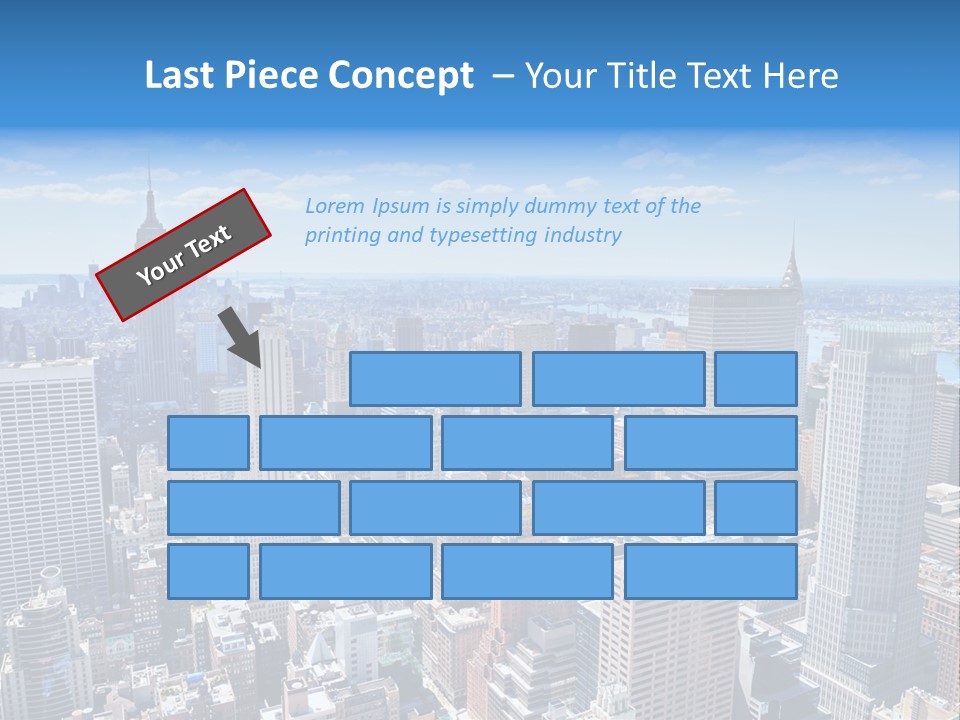Cityscape City Morning PowerPoint Template