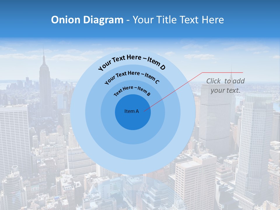 Cityscape City Morning PowerPoint Template