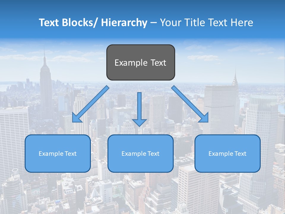 Cityscape City Morning PowerPoint Template