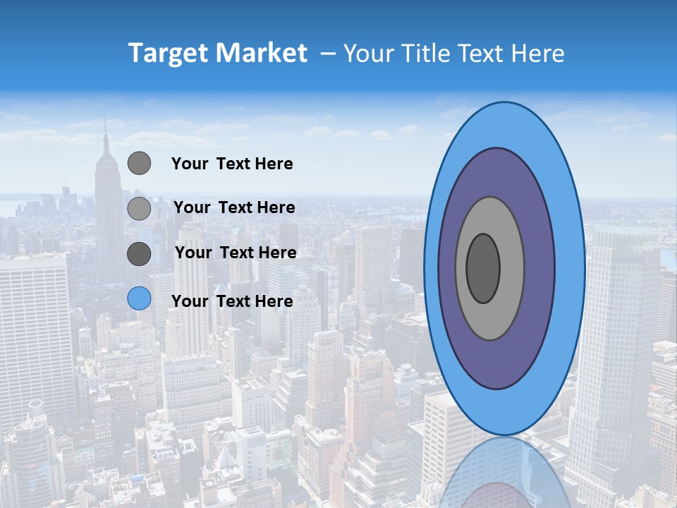 Cityscape City Morning PowerPoint Template