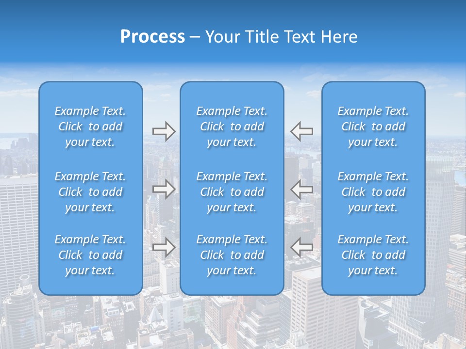 Cityscape City Morning PowerPoint Template