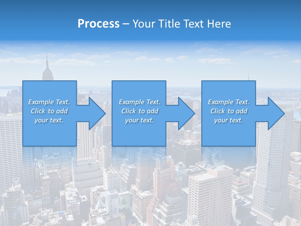 Cityscape City Morning PowerPoint Template