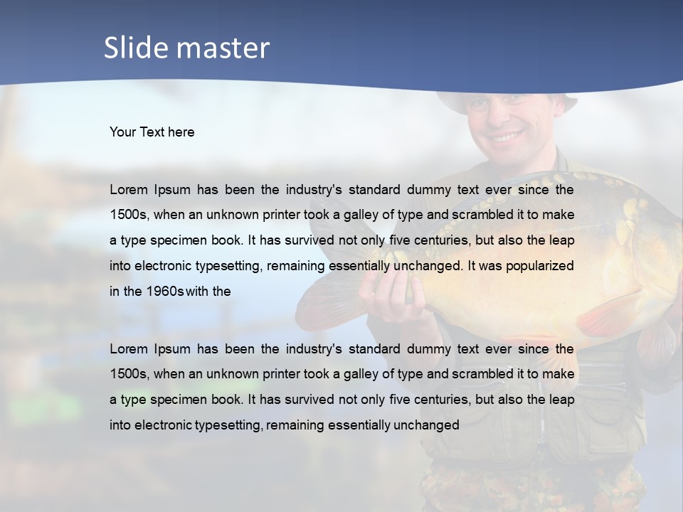 Fish Fun Czech PowerPoint Template